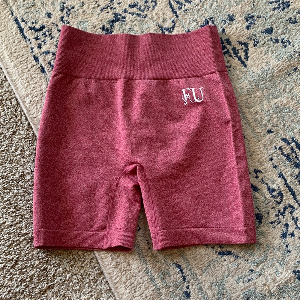 FU biker shorts